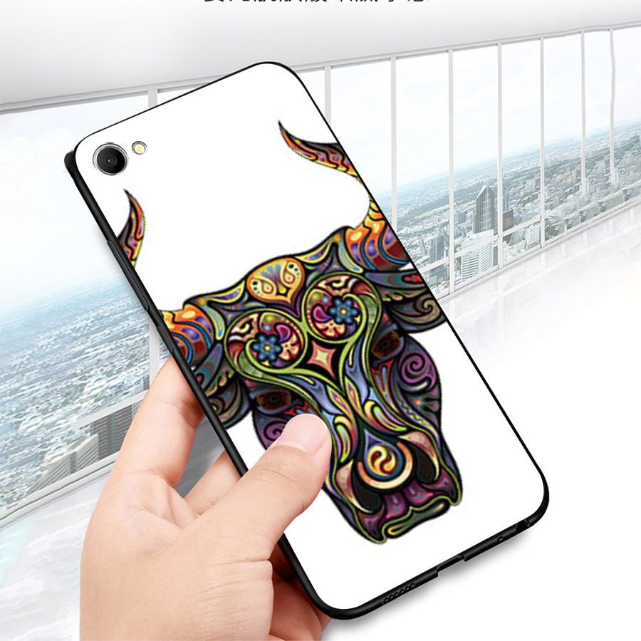 Ốp điện thoại dành cho máy Oppo F1S/A59 - trâu bò MS BULL004