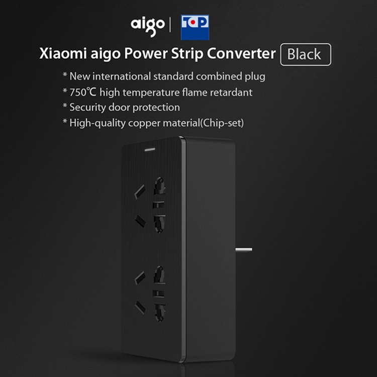Ổ Điện Không Dây Xiaomi Aigo - Đen 