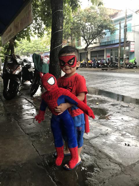 Bộ quần áo siêu nhân người nhện