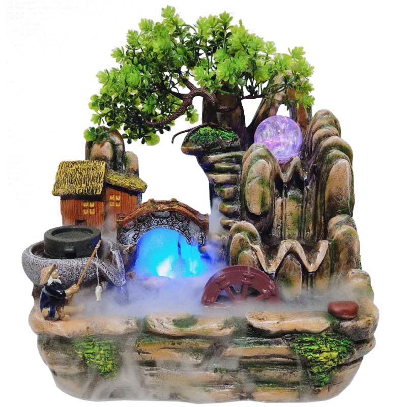 Hòn Non Bộ Mini - Thác Nước Phong Thủy | Tiki.vn