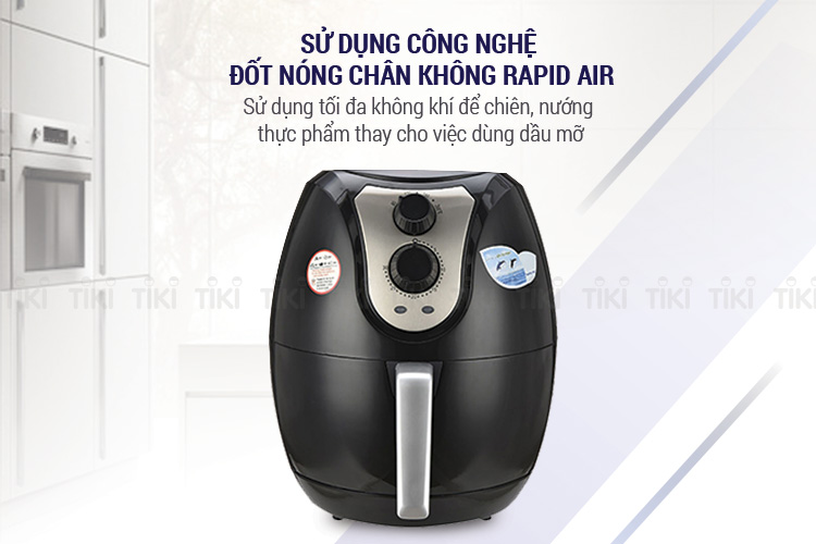 Nồi Chiên Không Dầu Perfect GLA-609B (4L)