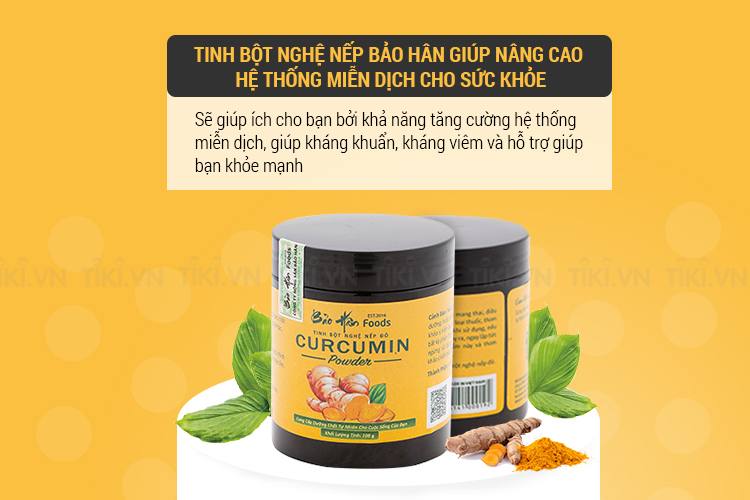 Tinh Bột Nghệ Nếp Bảo Hân (100g)