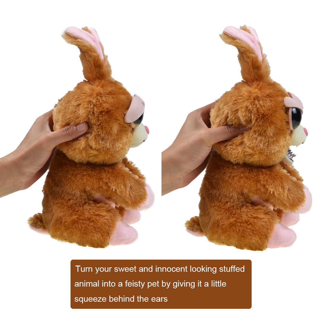 Rnc Industries Face Suddenly Turn Hostile Pet Baby Plush Y Rabbit