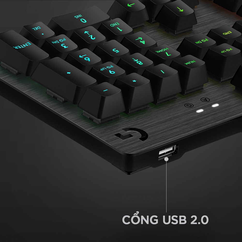 Bàn phím game cơ học Logitech G512 - Hàng chính hãng