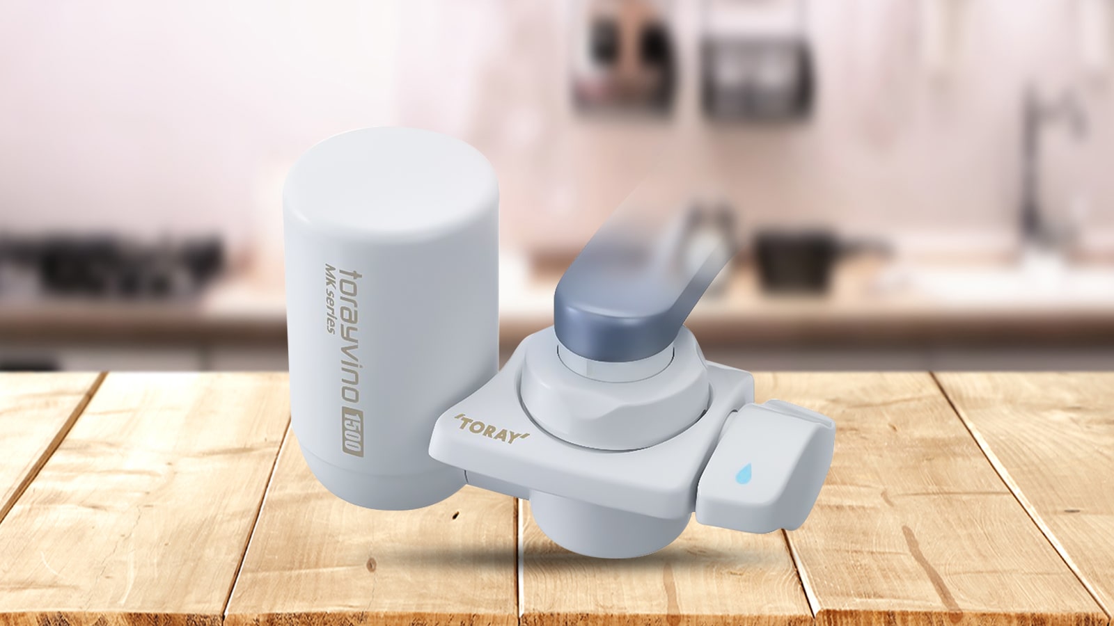 Thiết Bị Lọc Nước Tại Vòi Toray Torayvino MK303-EG - Hàng chính hãng