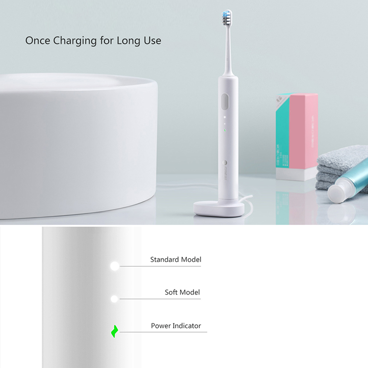 Xiaomi Doctor B Sonic Electric Toothbrush Sound Waves Smart Brush Ultrasonic Whitening Waterproof Wireless Charging