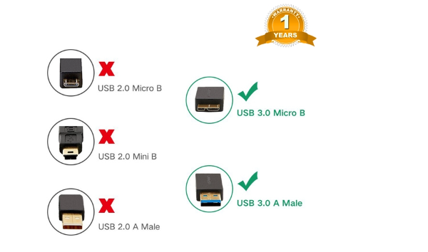 Cáp MicroUSB 3.0 Ugreen 10840 (0.5m) - Hàng Chính Hãng