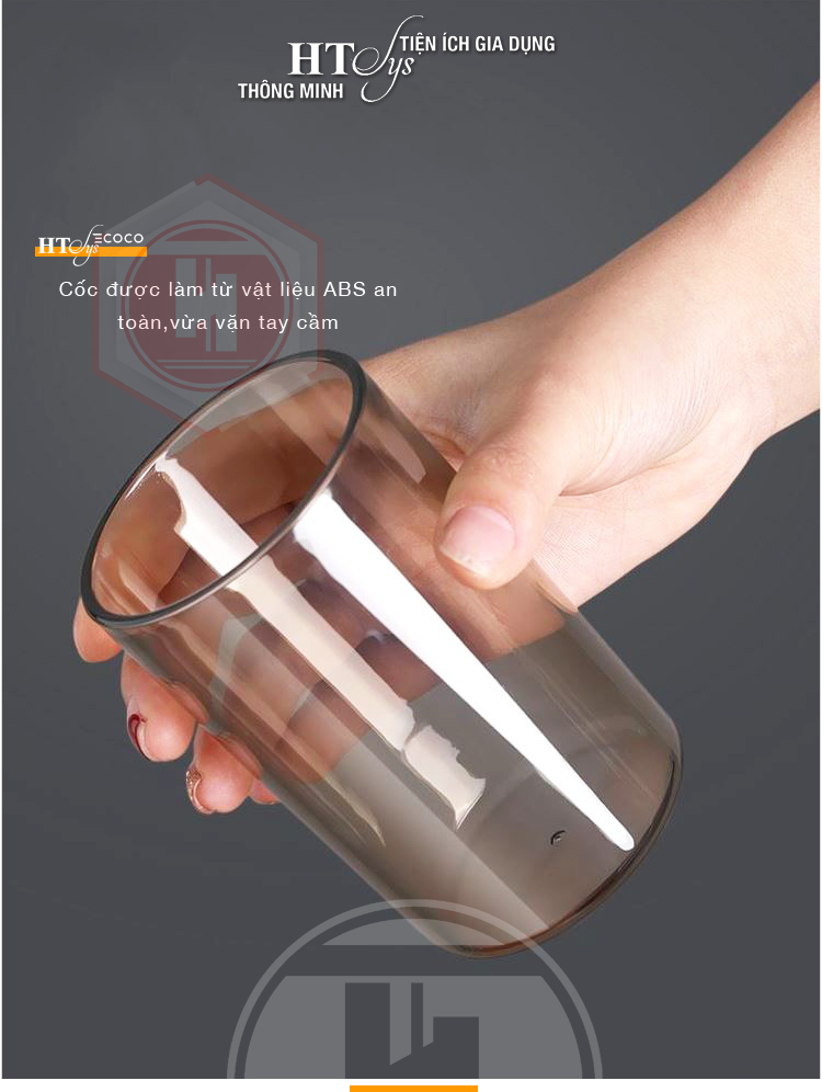 BỘ DỤNG CỤ NHẢ KEM ĐÁNH RĂNG 4 CỐC ECOCO-HÀNG CHÍNH HÃNG