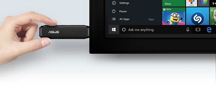 PC Asus Vivostick TS10-TBD 90MA0021-M01520 (ATOM Z8350/ 2G/ 32G EMMC/ WIN10 STICKPC (64bits)) - Hàng Chính Hãng