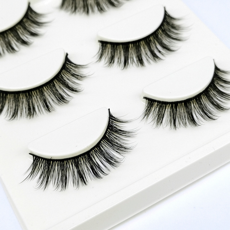 Lông mi giả lông chồn 3 Fashion Eyelashes 3 Faux-Cils 3D 1 bộ 3 cặp