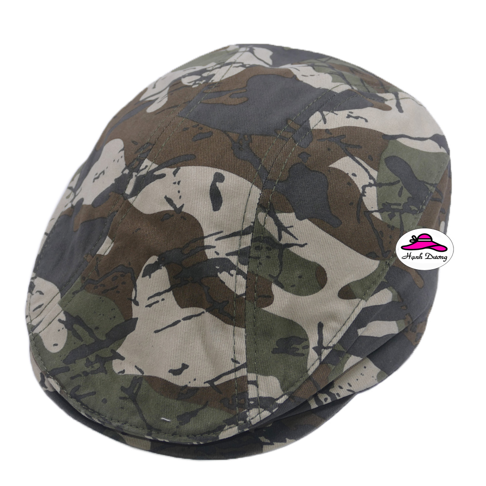 Nón beret bít đuôi, thiết kế mỏ vịt độc đáo, quà tặng cho người trung niên, vòng đầu 58cm - Hạnh Dương