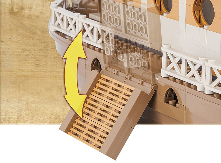 Đồ Chơi Lắp Ráp Thuyền Noah COBI - 28026