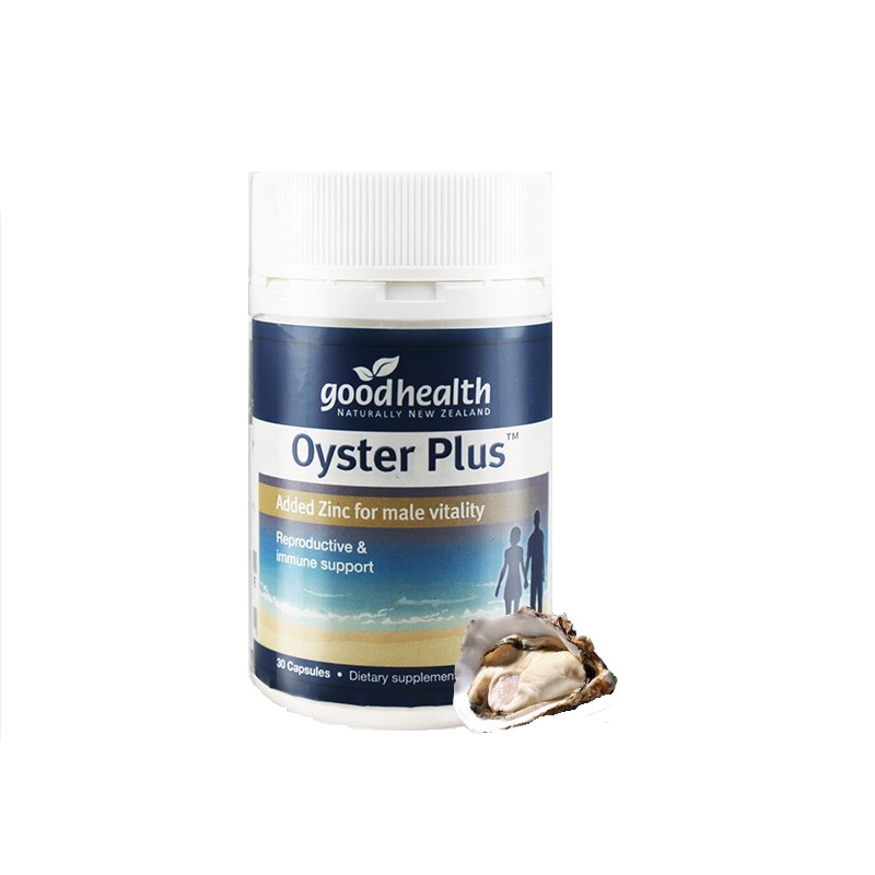 Tinh Chất Hàu Biển New Zealand GoodHealth Oyster Plus Hỗ trợ tăng cường sức khỏe nam giới (30 viên) - Nhập khẩu New Zealand 4