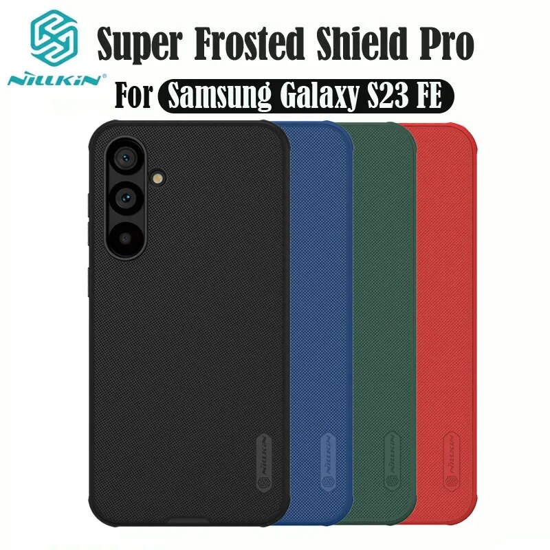 Ốp lưng chống sốc dành cho SamSung Galaxy S23 FE chính hãng Nillkin dạng sần - Hàng chính hãng