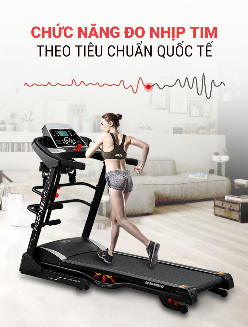 Máy chạy bộ PM 900 là một trong những sản phẩm chăm sóc sức khỏe hàng đầu