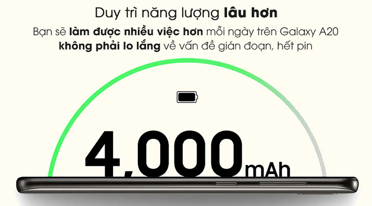 Điện Thoại Samsung Galaxy A20 (32GB/3GB) - Hàng Chính Hãng Điện Thoại Samsung Galaxy A20 (32GB/3GB) - Hàng Chính Hãng