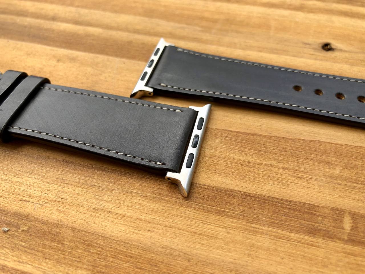Dây Da Đồng Hồ HANNSON LEATHER Dành Cho Apple Watch, Nhiều Màu, Đủ Size - Hàng Chính Hãng