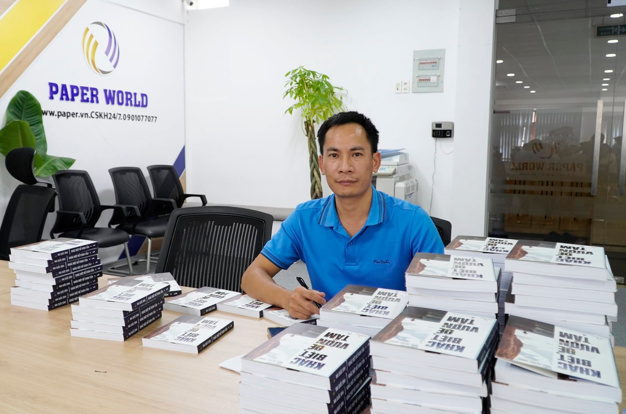Tác giả Mai Quốc Bình ( CEO Thế Giới Giấy) 