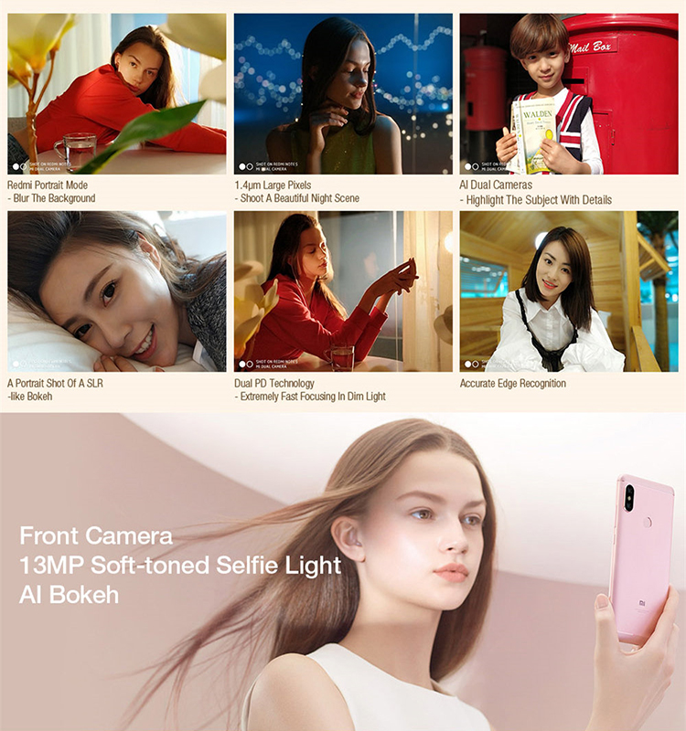 Điện Thoại Xiaomi Redmi Note 5 (32GB/3GB) - Hàng Chính Hãng