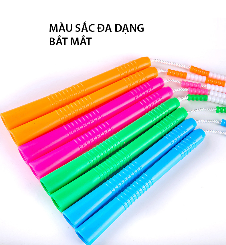 Dây nhảy Beaded rope KAT - Dây nhảy thể thao chuỗi hạt - Dây nhảy chuỗi hạt , beaded rope dây nhảy chuyên dụng tập luyện tốc độ và kỹ năng, skill, tricks. jump rope - Cleacco BORO SPORT