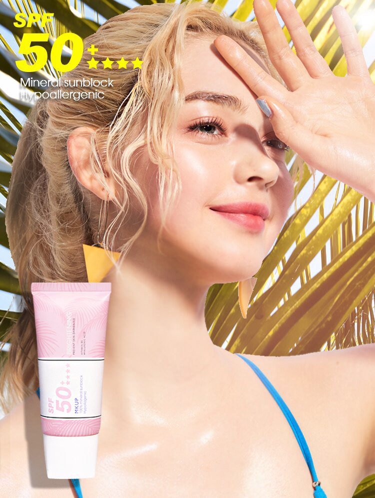 Kem Chống Nắng Mkup Dưỡng Trắng Toàn Thân Spf50+
