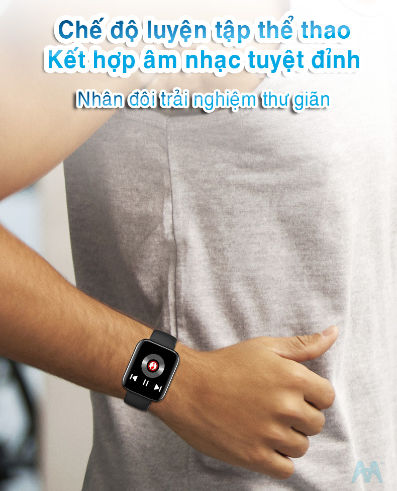 đồng hồ thông minh ama watch s2 nam nữ chống nước kết nối bluetooth gọi điện thoại theo dõi sức khỏe vận động màn hình cong tràn viền hàng nhập khẩu 9