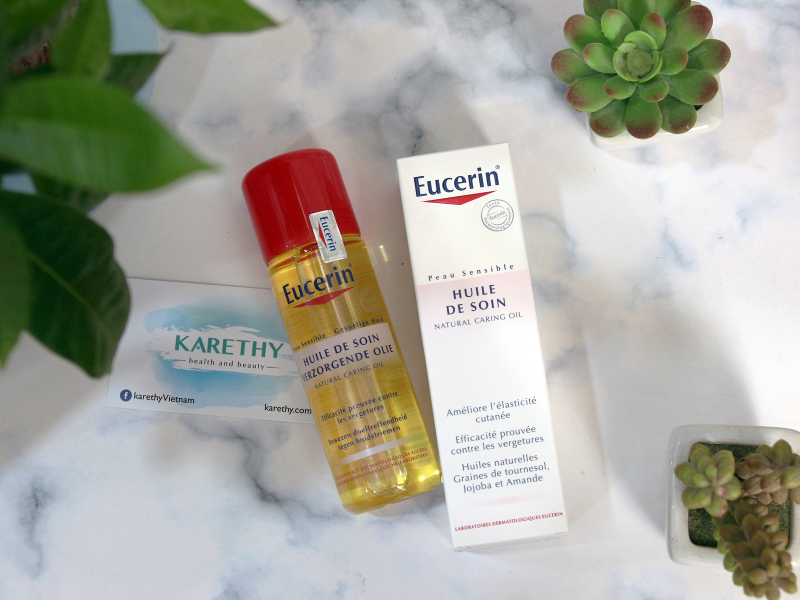 karethy - eucerin natural caring oil