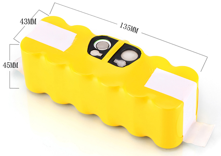 High Capacity 8000mAh 14.4V Battery for iRobot Roomba Vacuum Cleaner 500 530 540 550 620 600 650 700 780 790 (8000mAh)