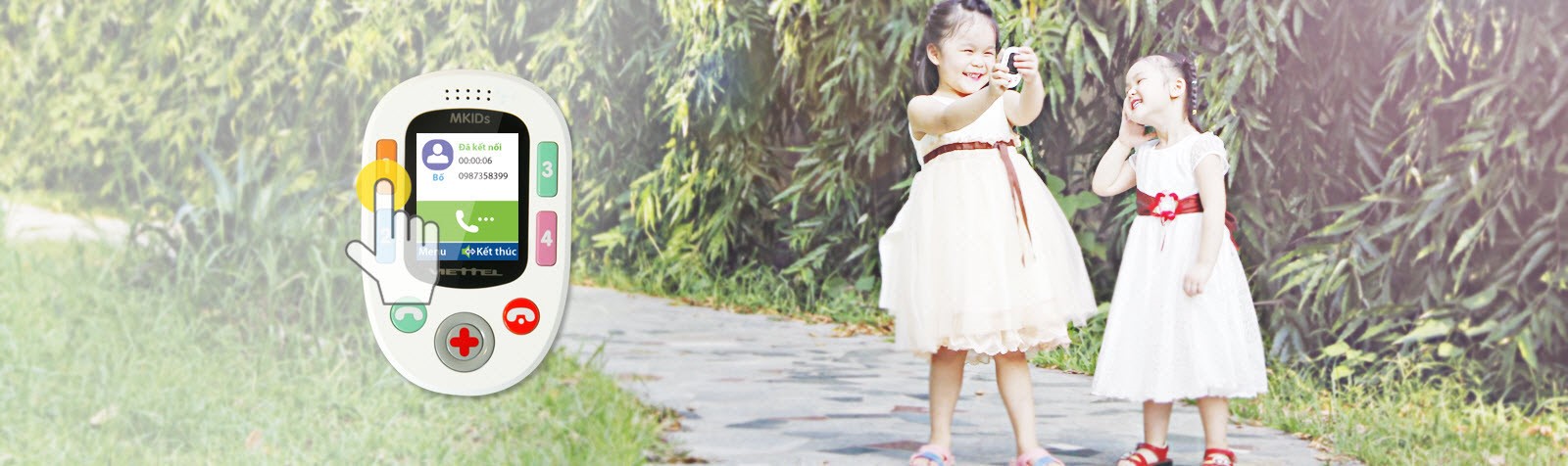 Điện Thoại Trẻ Em MKIDS - Hàng Chính Hãng Của Viettel