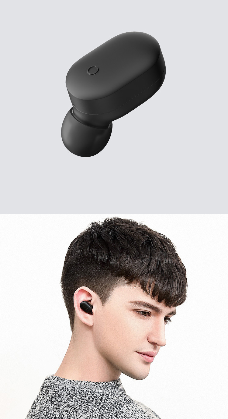 Tai Nghe Đơn Bluetooth Không Dây Xiaomi MI - Đen