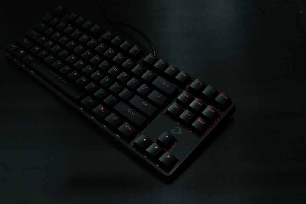 Bàn Phím Cơ Có Dây DareU DK87 LED Tenkeyless - Hàng Chính Hãng