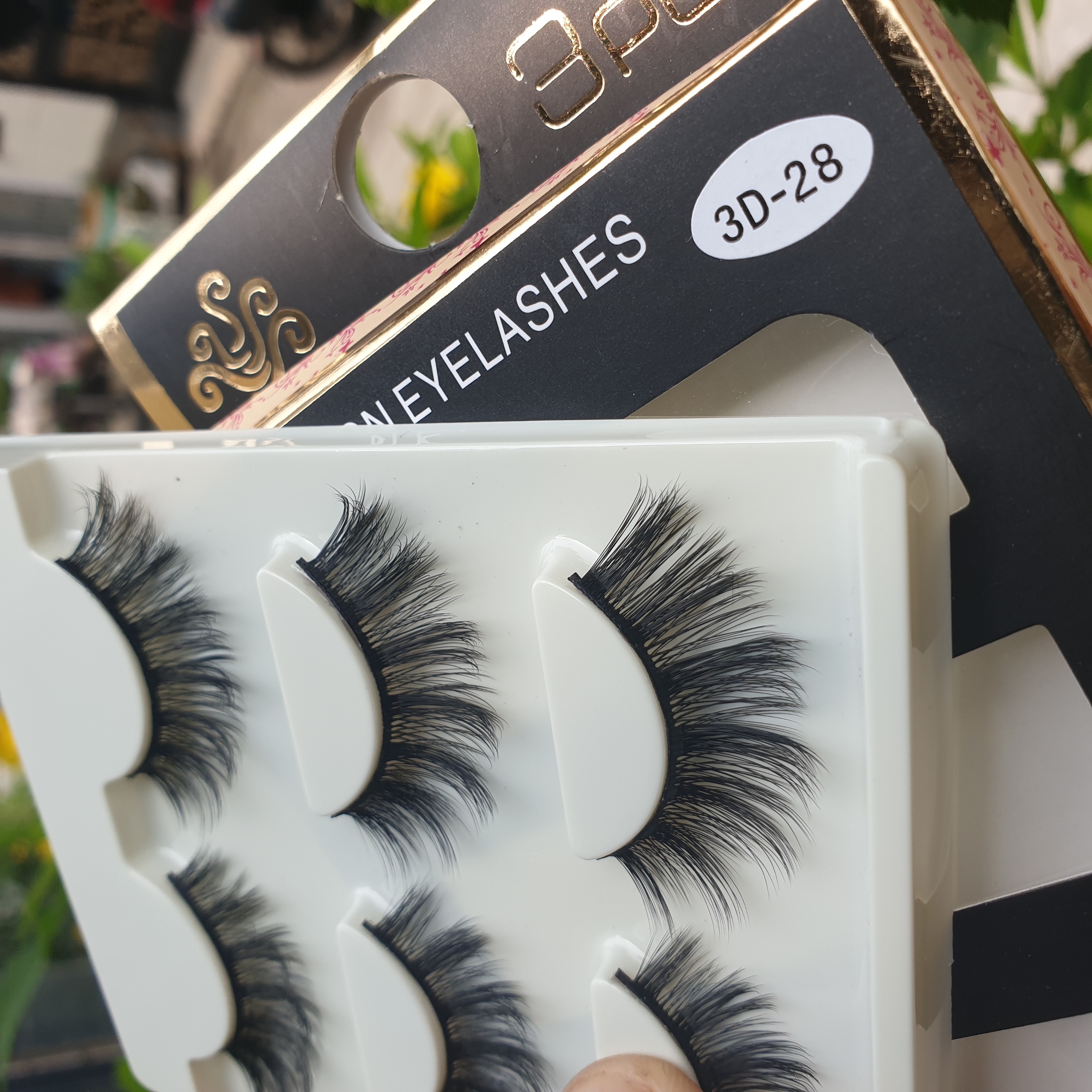Lông mi giả lông chồn 3 Fashion Eyelashes 3 Faux-Cils 3D 1 bộ 3 cặp