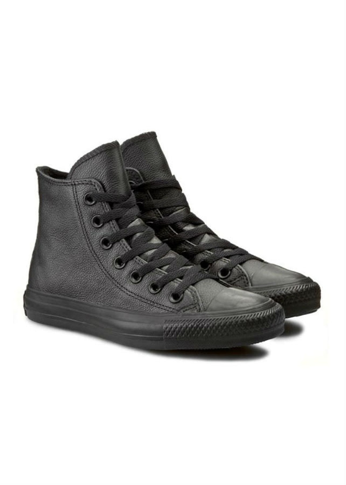Giày Sneaker Unisex Converse Chuck Taylor Leather Hi - Black