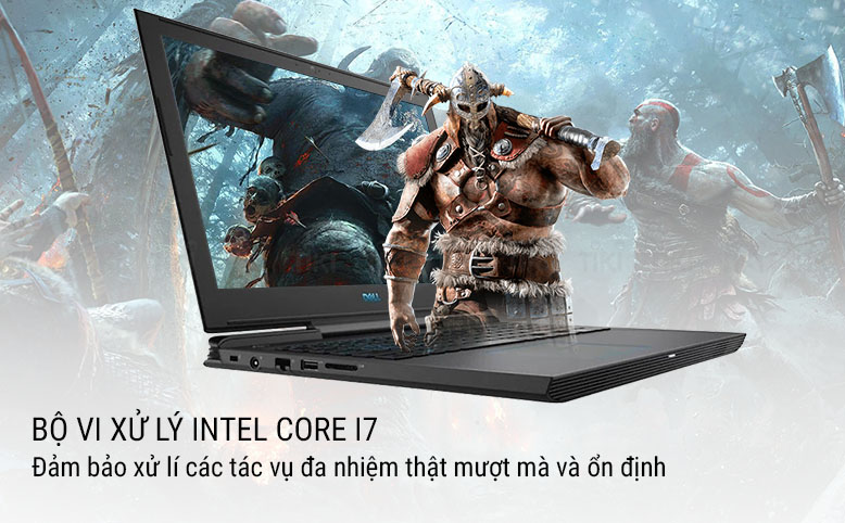 Laptop Dell G7 7588 N7588A Core i7-8750H/Win10 (15.6 inch) - Đen - Hàng Chính Hãng