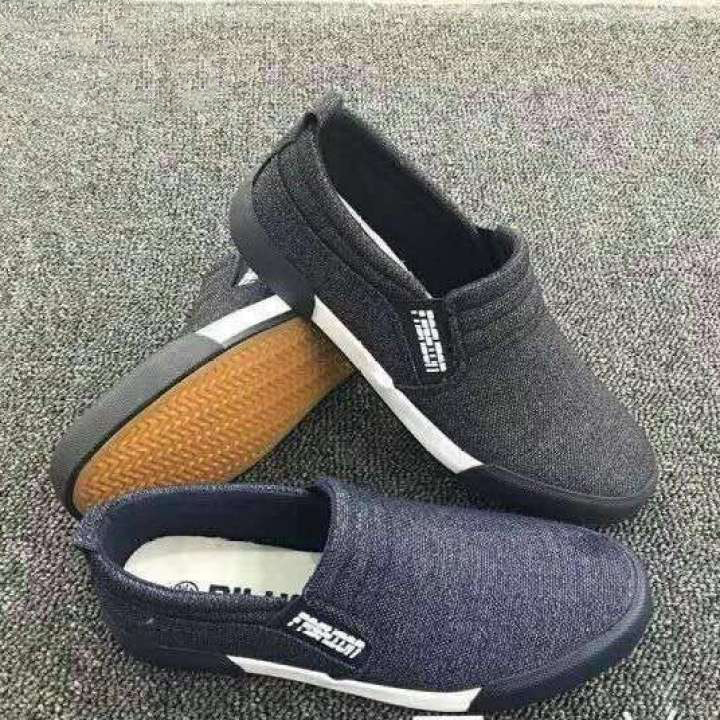 Giày Lười Vải Nam Thời Trang Và Lịch Lãm Fashion Hapu