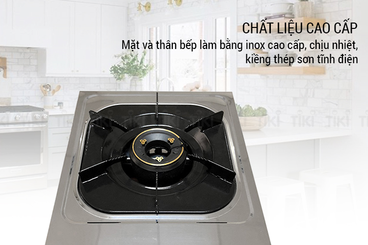 Bếp Gas Đơn Toàn Thân Inox Seika SKB059 - Hàng Chính Hãng