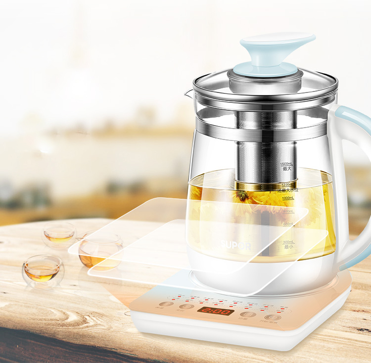 Ấm Đun Pha Trà Bằng Điện Supor 