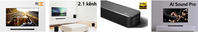 Loa Thanh Soundbar LG SN5R - Hàng Chính Hãng