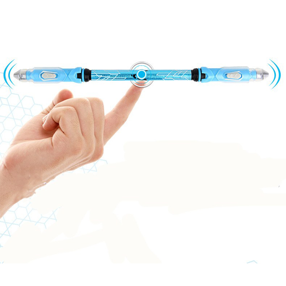 LED Penspinning Non Slip Coated Spinning Pen Rolling Pen Ball Point Pen Learning Office Supplies Specification:ZG-5180