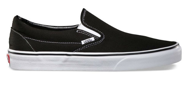 Giày Slip On Unisex Vans VN000EYEBLK - Black