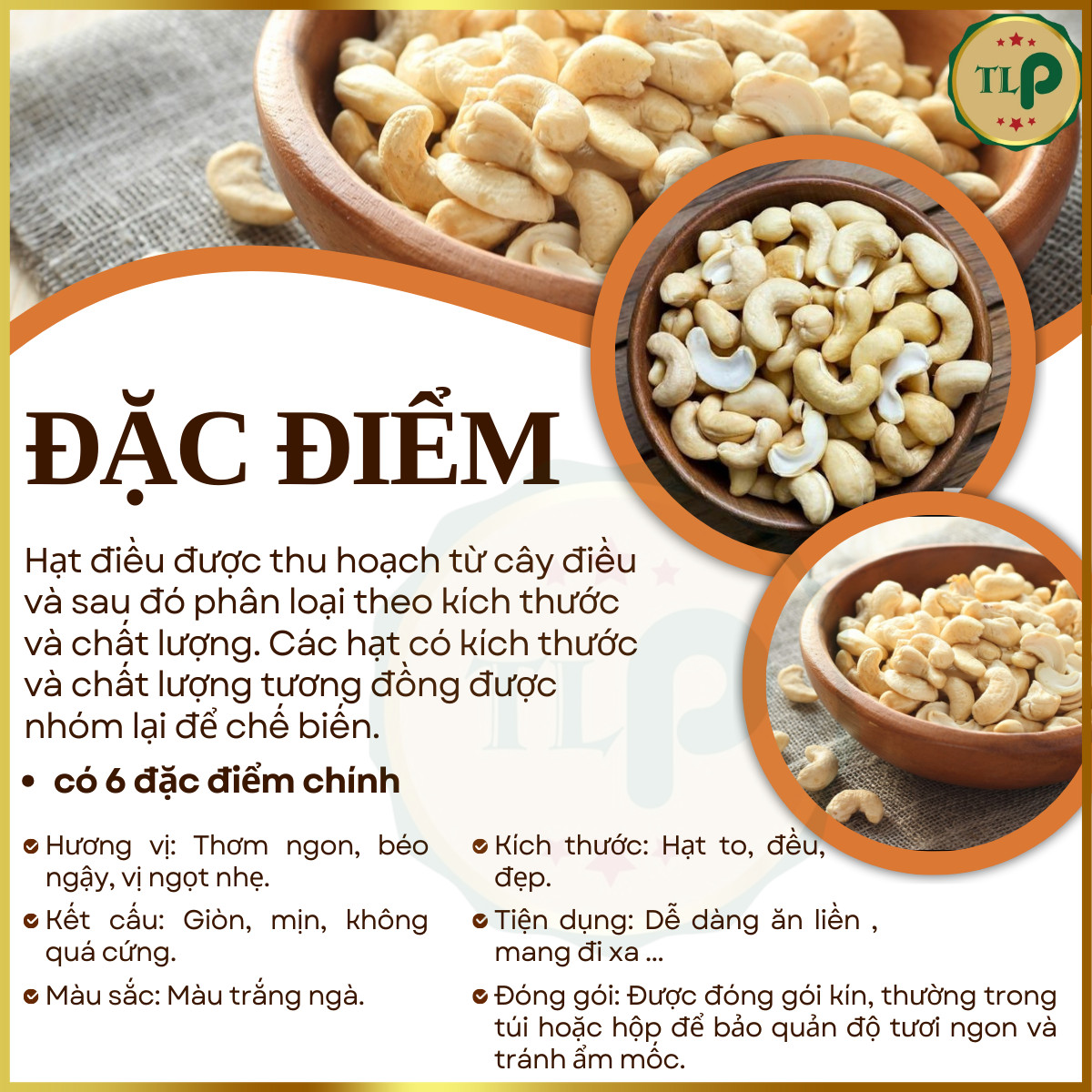 COMBO 2 HŨ HẠT ĐIỀU RANG MUỐI VỠ ĐÔI TÂN LỘC PHÁT (1KG)