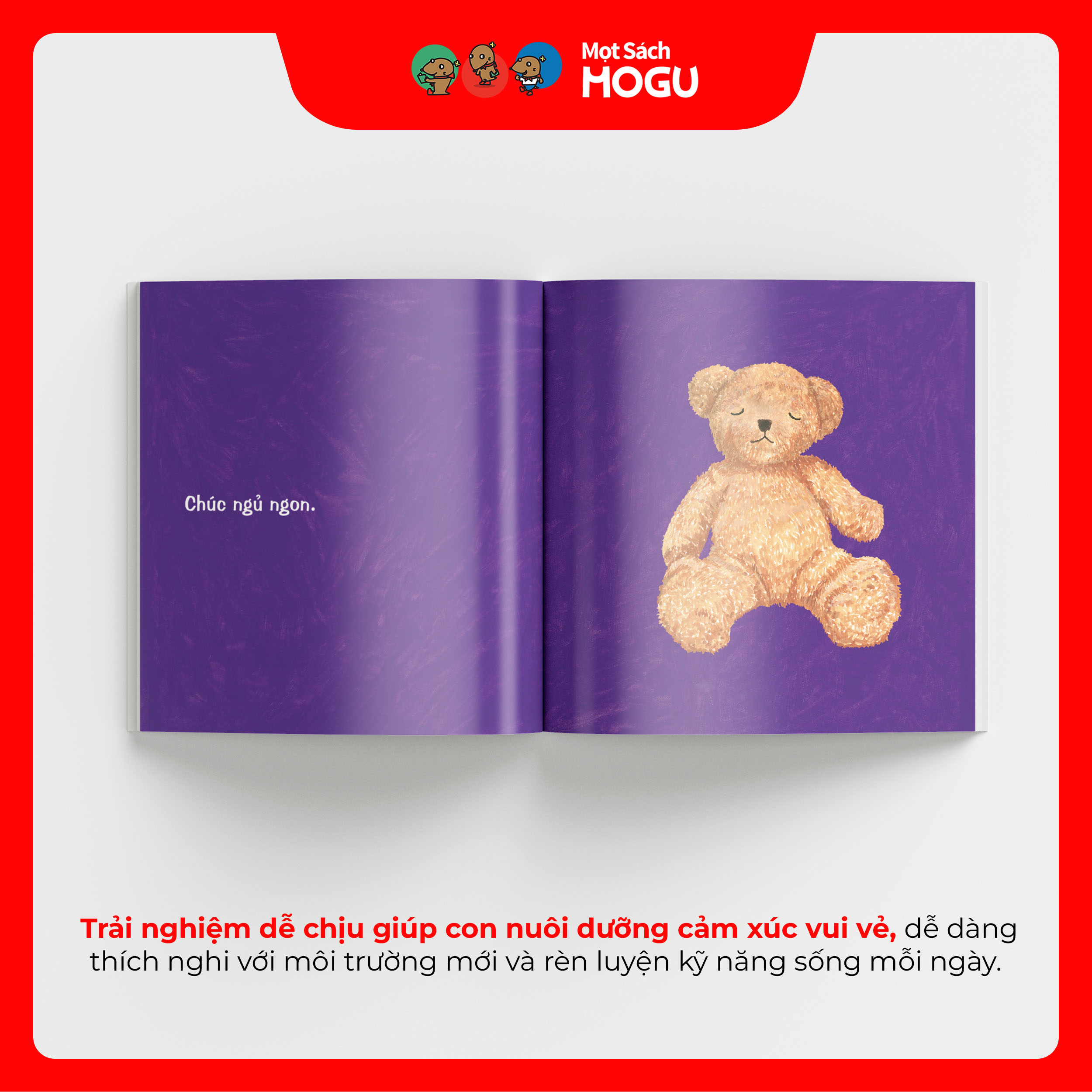 Truyện Ehon bé 1-2-3 tuổi - Chúc ngủ ngon