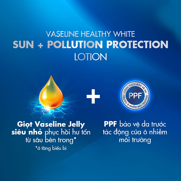 Sữa Dưỡng Thể Trắng Da Chống Nắng Và Ô Nhiễm Môi Trường Vaseline SPF 24 PA ++ (400ml)
