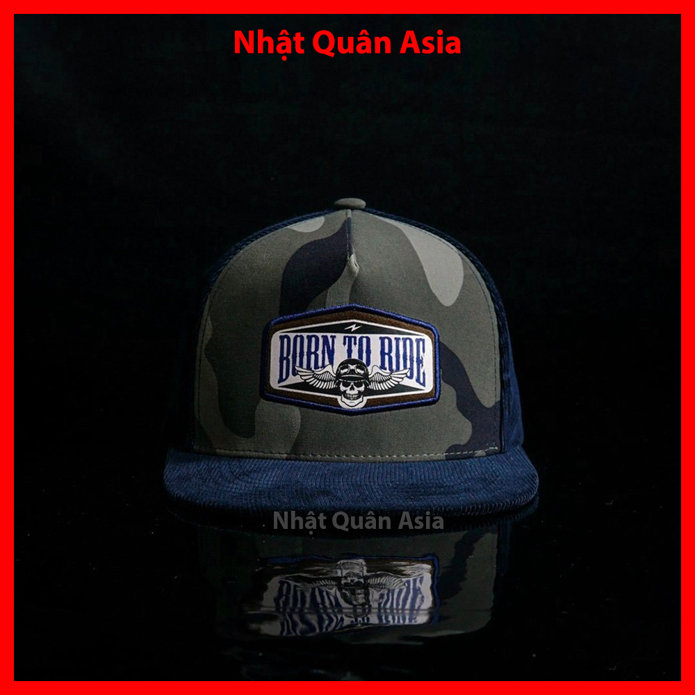 Nón Born To Ride - Nhật Quân Asia