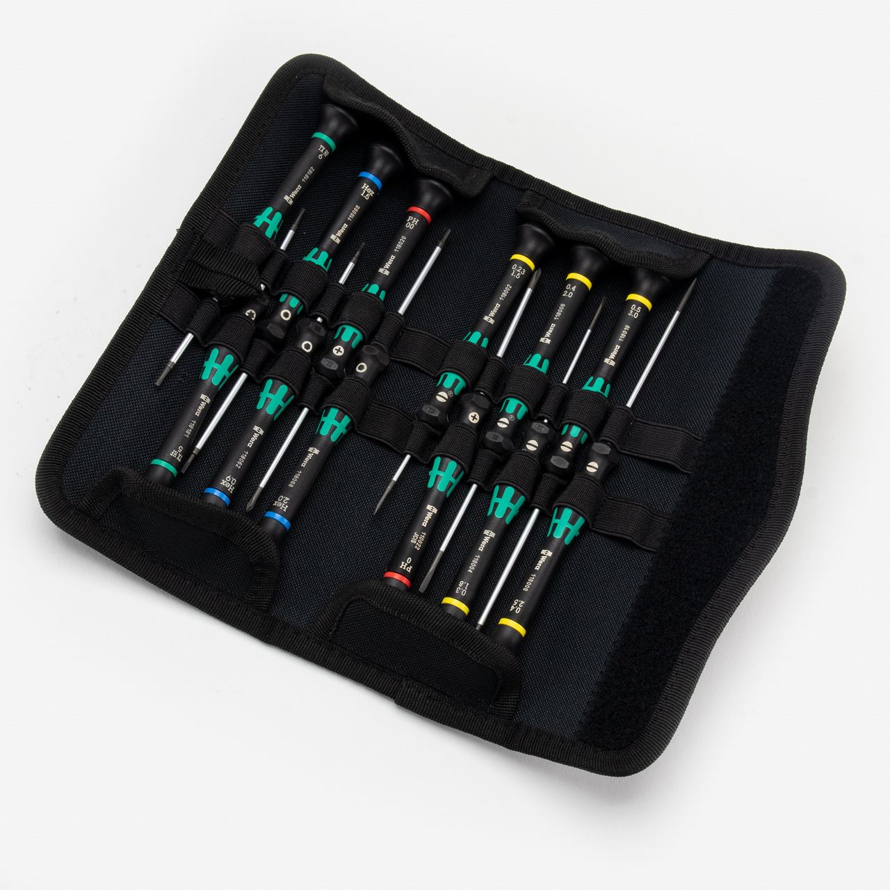 Bộ tua vít điện tử đa năng 12 chiếc Kraftform Micro - Wera 05073675001 