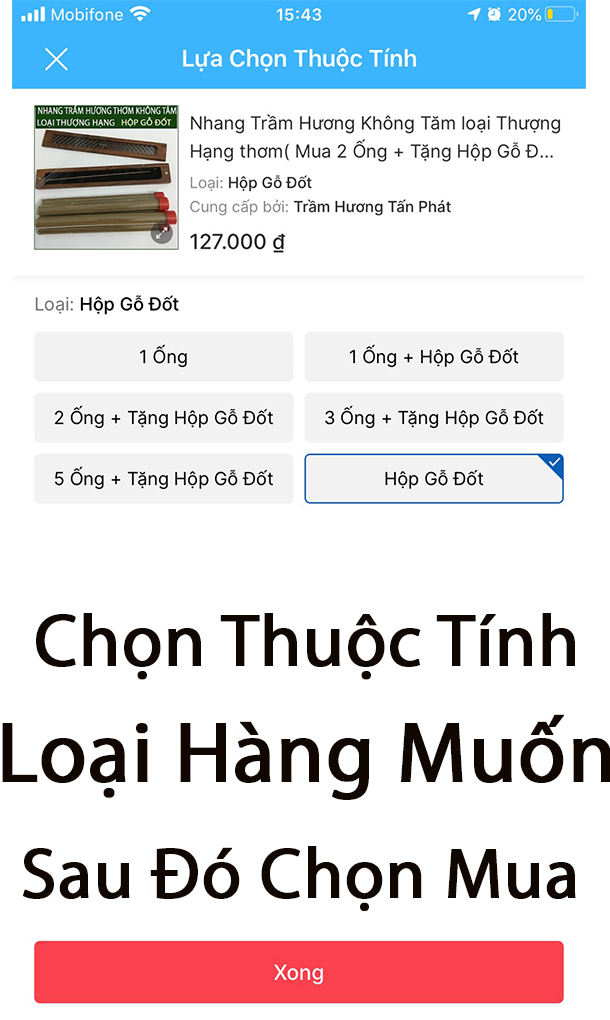 nhang trầm hương không tăm