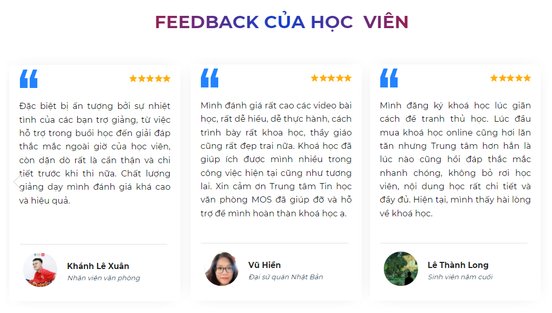 Khóa học Word chuyên sâu - Word AZ - tinhocmos