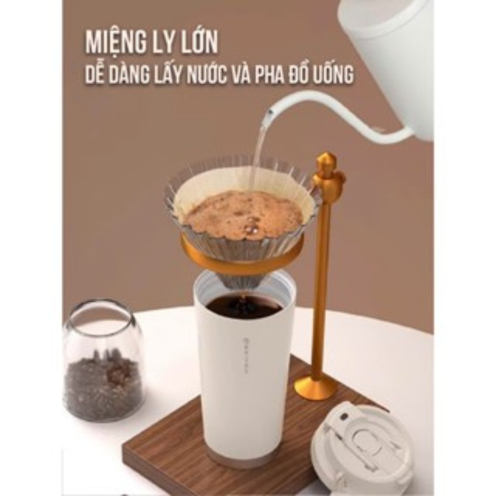 Ly Giữ Nhiệt Có Ống Hút Inox 316 FG Good Finish | Bình Giữ Nhiệt Dung Tích 450ml Giữ Nhiệt 6 Giờ
