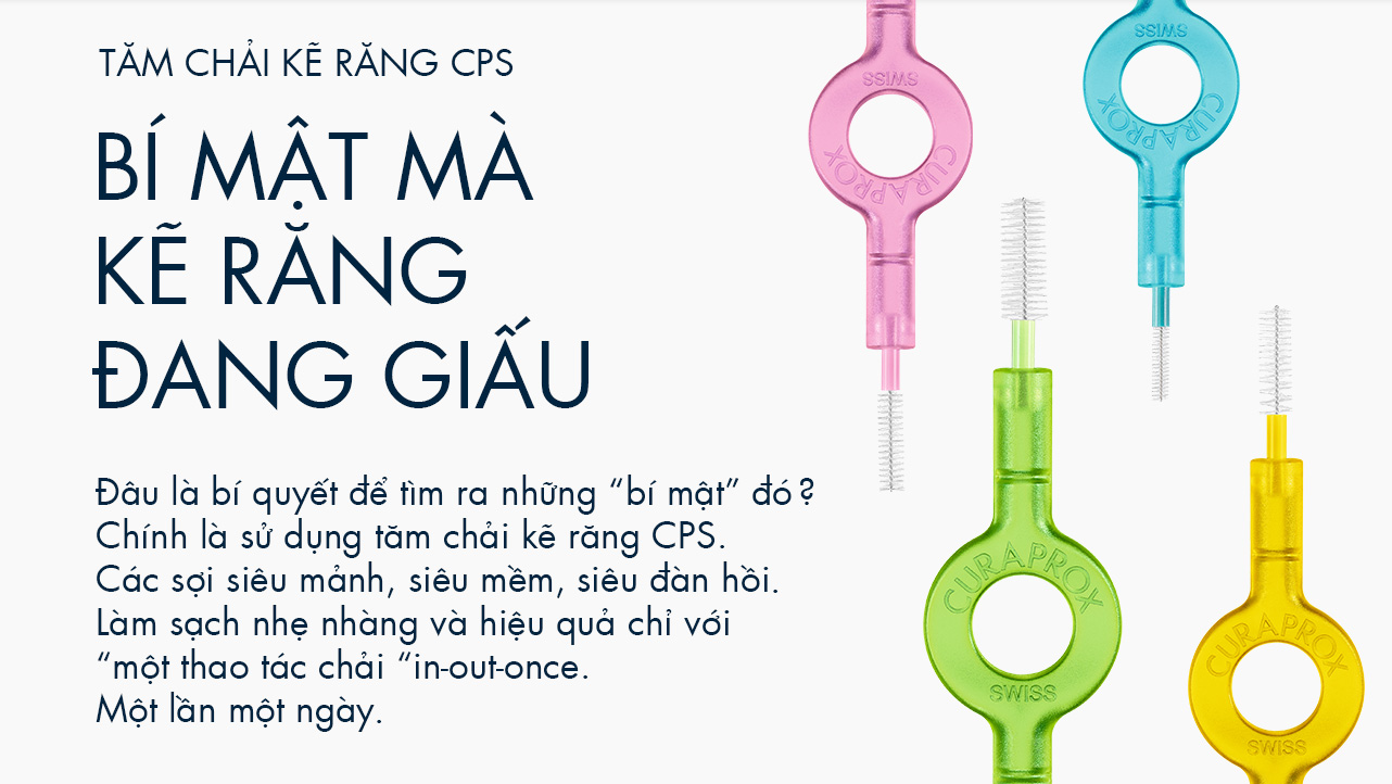 Tăm chải kẽ răng Curaprox CPS 457 có hộp (màu ngẫu nhiên) 2