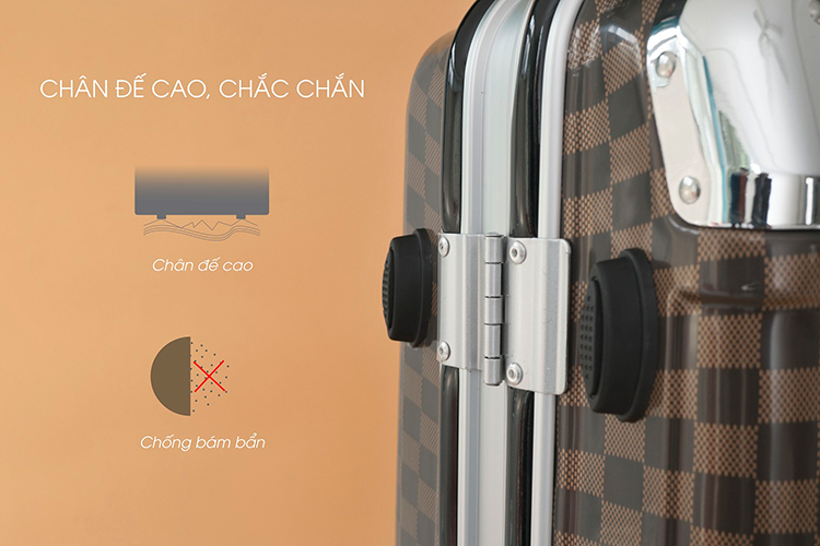 Bộ 2 Vali Khung Nhôm TRIP A08